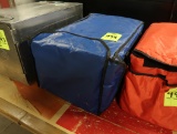 soft insulated food transport carrier w/ inside rack