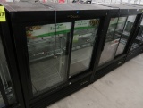 True self-contained reachin slide-door cooler