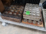 muffin pans, assorted sizes