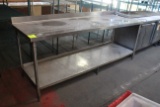 8’ Stainless Steel Table