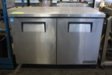 True 4’ Undercounter Refrigerator