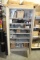 Metal Cabinet W/ Assorted Merchandising Items