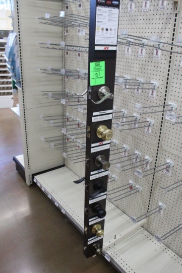 Group Of KwikSet And Shlage Display Doorknobs