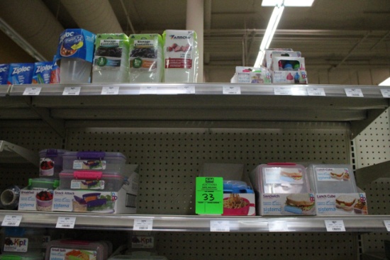 Group Of Assorted Food Storage Containers