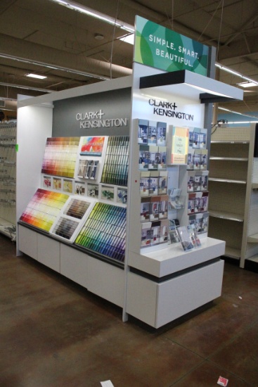 Paint Sample End Cap