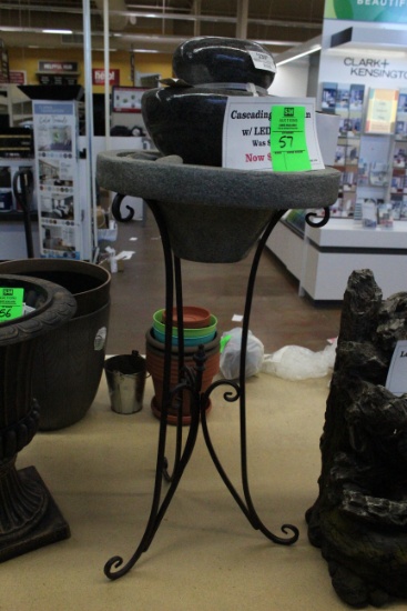 Cascading Fountain W/ LED Light