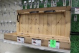 4' Wooden Chainsaw Merchandiser For Gondola