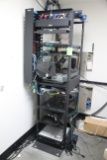 Network/IT Rack W/ Security Equipment And Cameras