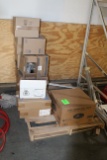 Pallet Of Toilet Paper, Paper Towels And Dispensers