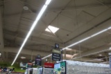 Fluorescent Track Lighting On Sales Floor