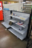 4' Double Sided Slat Merchandisers W/ Contents