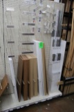 Group Of Shelving Brackets And Assorted Wooden Shelves