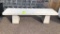 6’ Concrete Bench (Cracked)