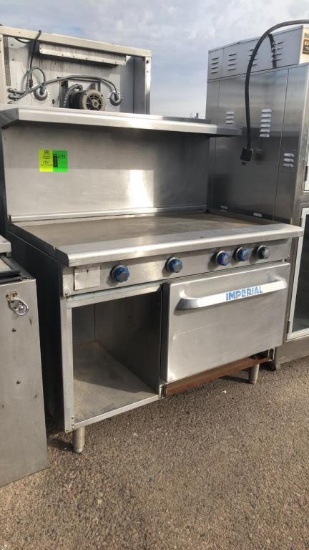 Imperial Electric Oven W/ 4’ Griddle