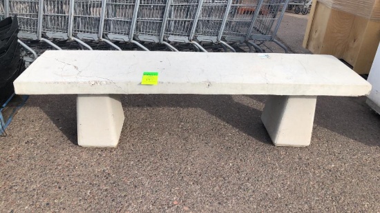 6’ Concrete Bench (Cracked)