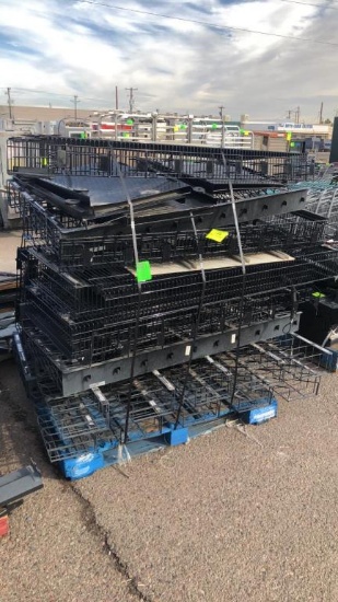 Pallet Of Newspaper/Magazine Wire Merchandisers