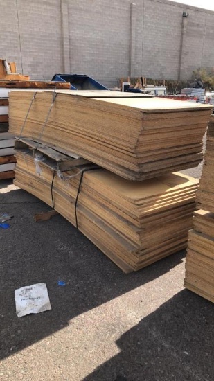 Stack Of Particle Board