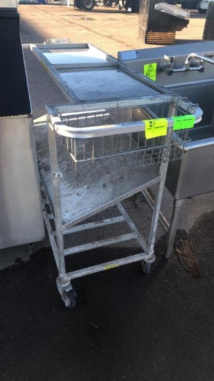 56” Chicken Breading Cart