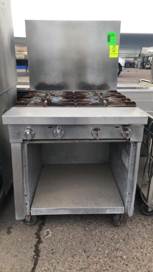 SouthBend P32C-XX Gas Four Burner