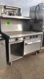 Imperial Electric Oven W/ 4’ Griddle