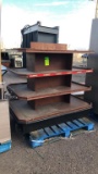 Four Tier Wooden Merchandiser