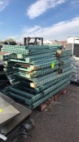 Pallet Of Assorted Sized Tear Drop Uprights