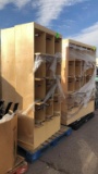 Pallets Of Wooden Wine Merchandisers