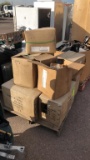 Pallet Of Seat Posts And Wire Racks