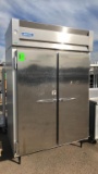 McCall Two Door Stainless Refrigerator