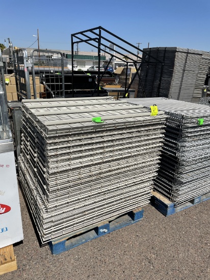 Pallet of 46" x 46" Rack Decking
