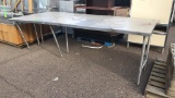 Large Stainless Steel Table (Dented)