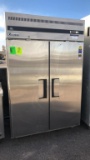 Everest Two Door Stainless Freezer