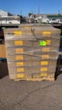 Pallet of United Air glass ware