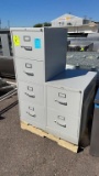 Metal file cabinets