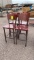 Bar height chairs