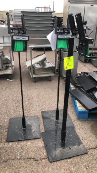 4’ Tall Produce Bag Stands