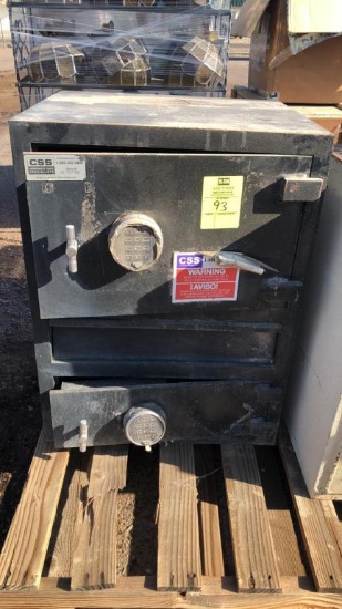 CSS Two Compartment Digital Safe