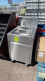 QualServ portable sink station were