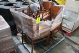 Pallet Of Wooden Chairs