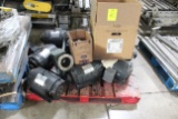 Pallet Of Assorted Motors For Conveyor System