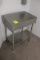 Stainless Receiving Desk