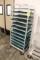 Channel Rack W/ Plastic Trays