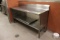 John Boos 6' Stainless Steel Table W/ Storage