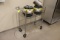 Two Tier Wire Cart W/ (2) Food/Soup Warmers