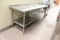 8' Stainless Steel Table