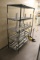 5' Metro Rack W/ Aluminum Dunnage Racks