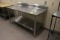 John Boos 6' Stainless Steel Table