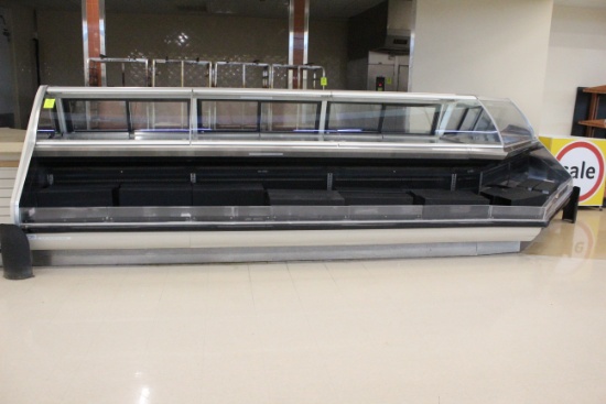 Curved Run Of 2008 Hussmann Deli Cases