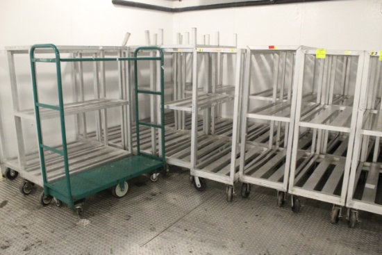 4' Aluminum Cooler Carts