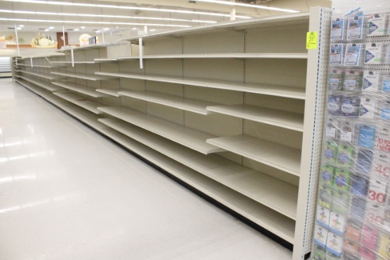 86' Of Lozier Gondola Shelving